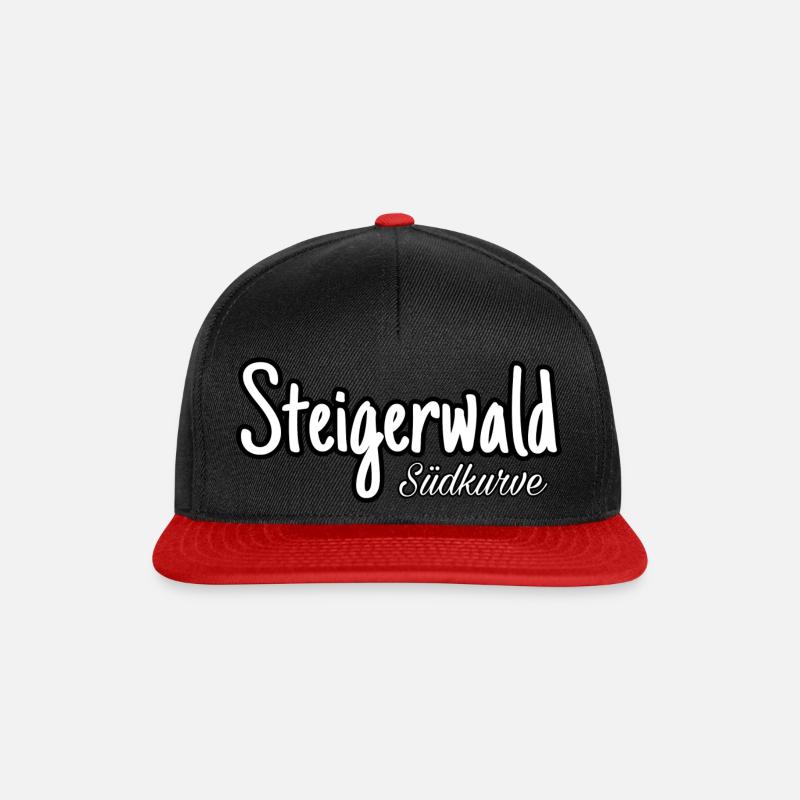 Steigerwald Südkurve - Snapback Cap - Schwarz/Rot