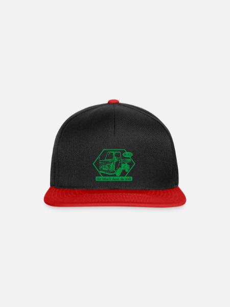 IFA LKW Multicar M22 - Snapback Cap - Schwarz/Rot
