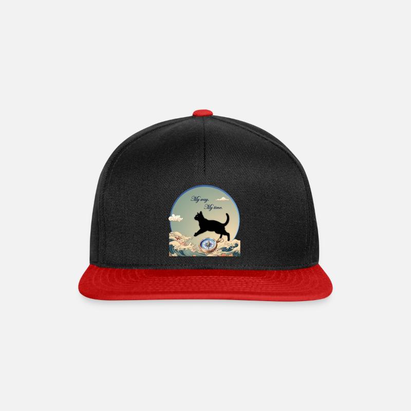 Friday - My way. My time. - Snapback Cap - Schwarz/Rot
