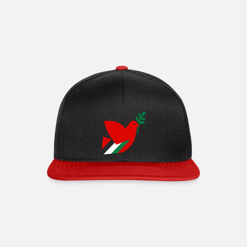 Befreit Palästina - Snapback Cap - Schwarz/Rot