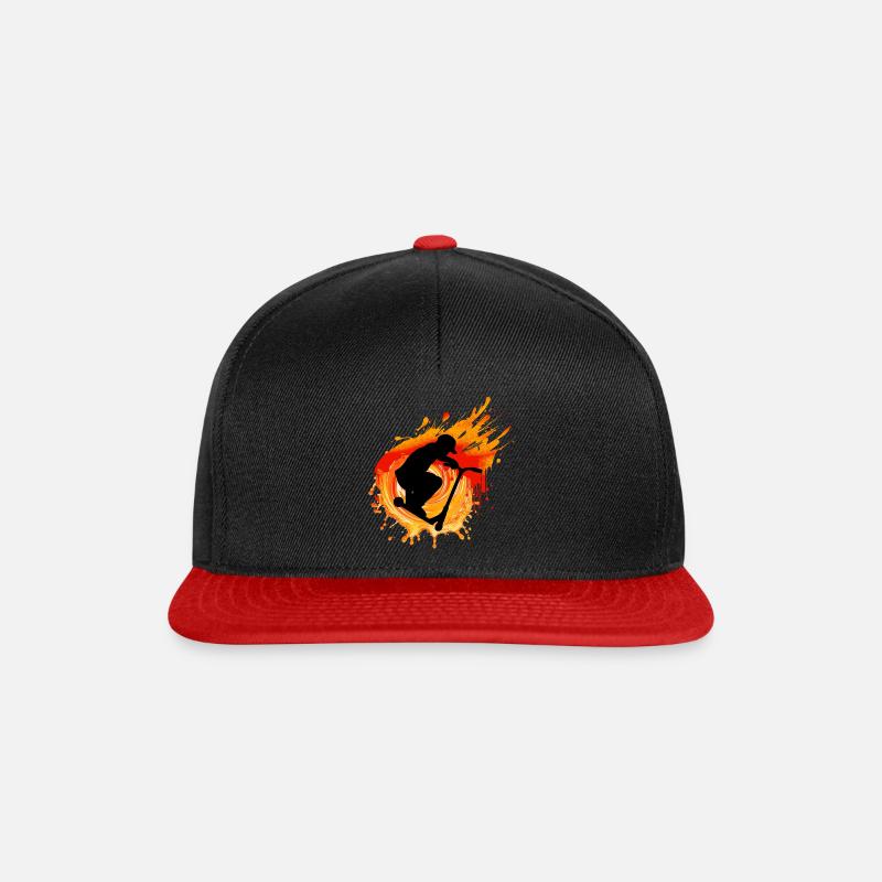 scooter - scooter stunt it - Snapback Cap - Schwarz/Rot