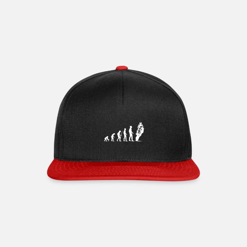 GSXR Evolution - Snapback Cap - Schwarz/Rot