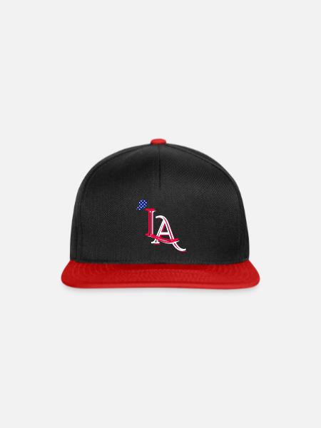 Kamala Comma La - Snapback Cap - Schwarz/Rot
