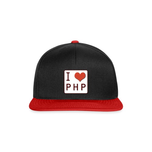 I LOVE PHP - Snapback cap