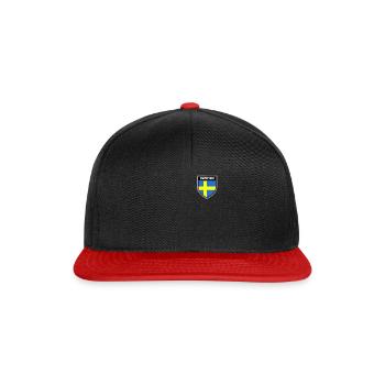 Sweden - Snapback Cap - black/red - Front