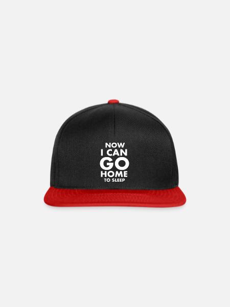 Sport - Snapback Cap - Schwarz/Rot