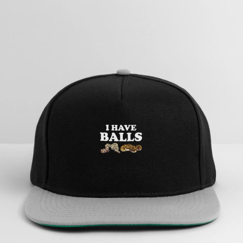 Drôle de boule Python Serpent Casquette snapback