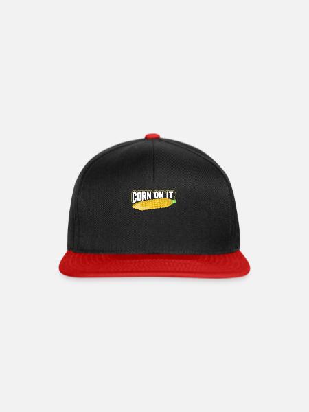Mais Drauf - Snapback Cap - Schwarz/Rot