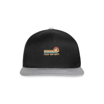 Fabricant de savon amusant - Casquette snapback - noir/gris - Devant