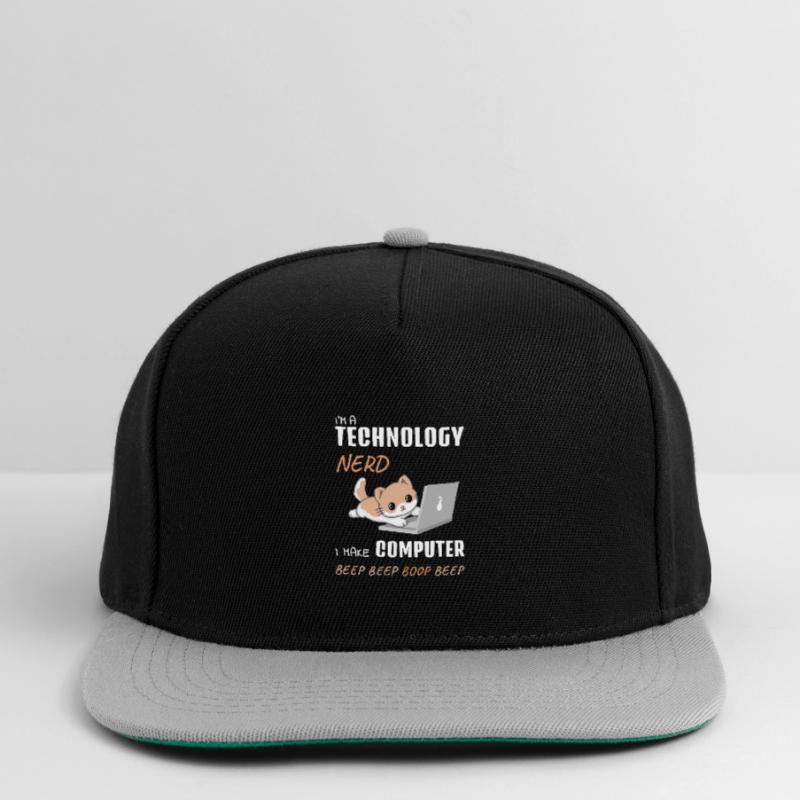 IT Computer Administrator Computer Work Gift Snapback Cap
