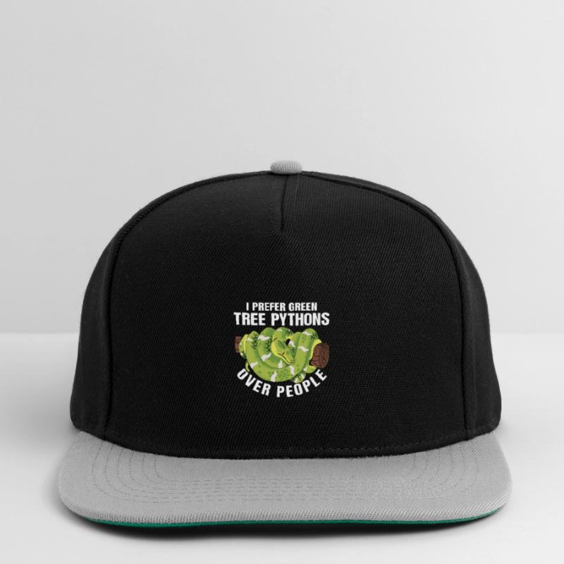 Python arborescent vert Casquette snapback