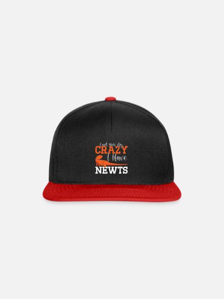 Molch - Snapback Cap - Schwarz/Rot
