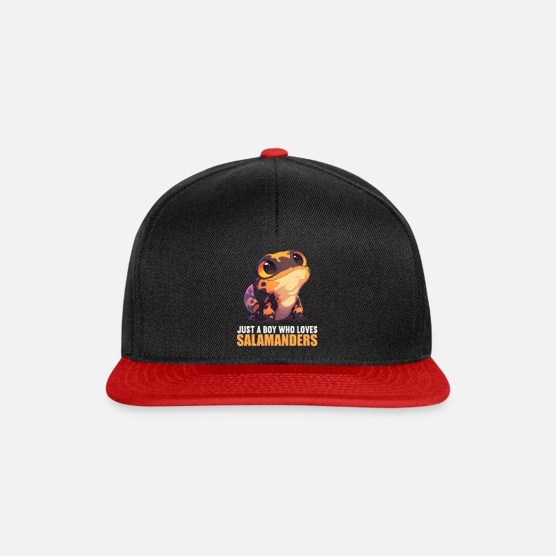 Salamanders Salamander - Snapback Cap - black/red