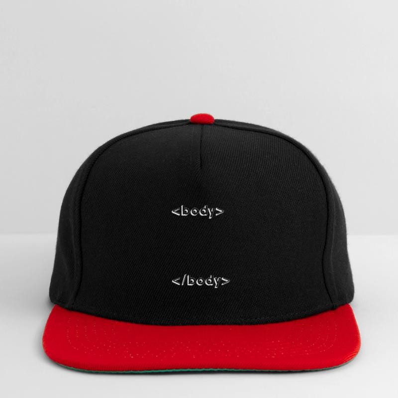 html css geek programming Snapback Cap