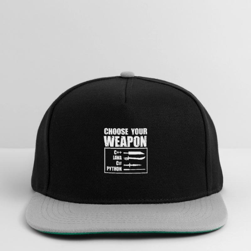 Programmation Python, programmeur, codeur Casquette snapback