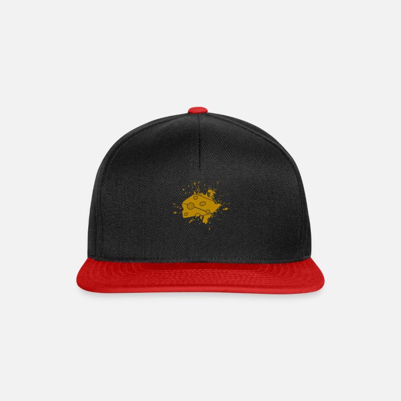Fromage - Casquette snapback - noir/rouge