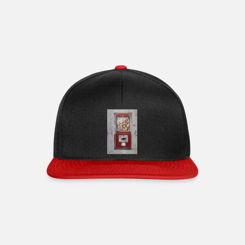 Kaugummi - Snapback Cap - Schwarz/Rot