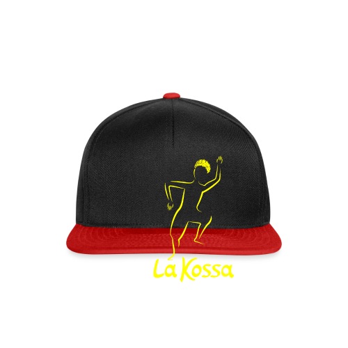 La Kossa - Unser Herz tanzt bunt - Logo Gelb - Snapback Cap