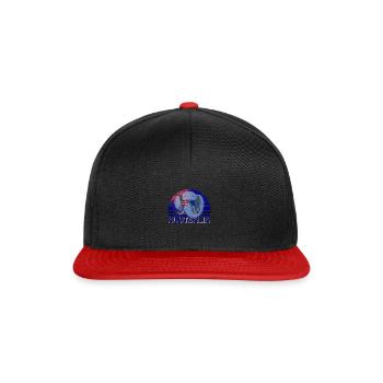 Australien - Snapback Cap - Schwarz/Rot - Vorne