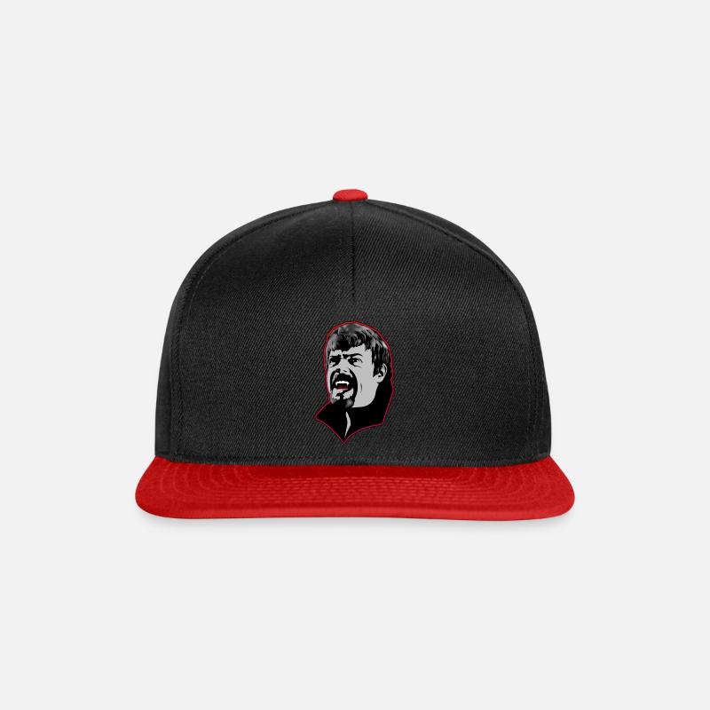 A hungry vampire man - red - Snapback Cap - black/red