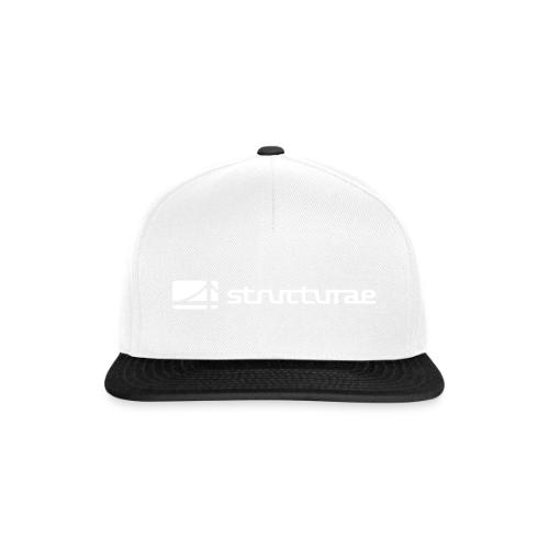 Structurae White - Snapback Cap