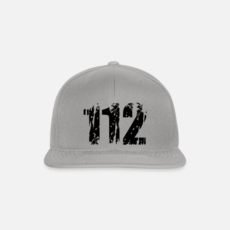 112 Alt - Snapback Cap - Graphit/Graphit