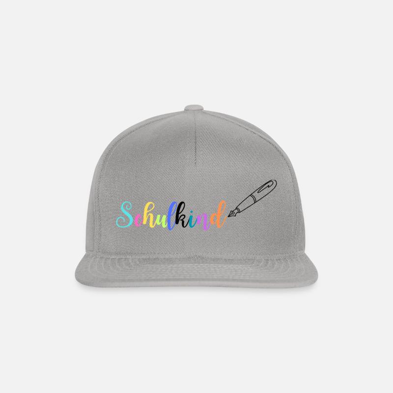 Schulkind - Snapback Cap - Graphit/Graphit