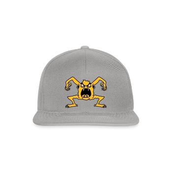 monster - Casquette snapback - graphite/graphite - Devant