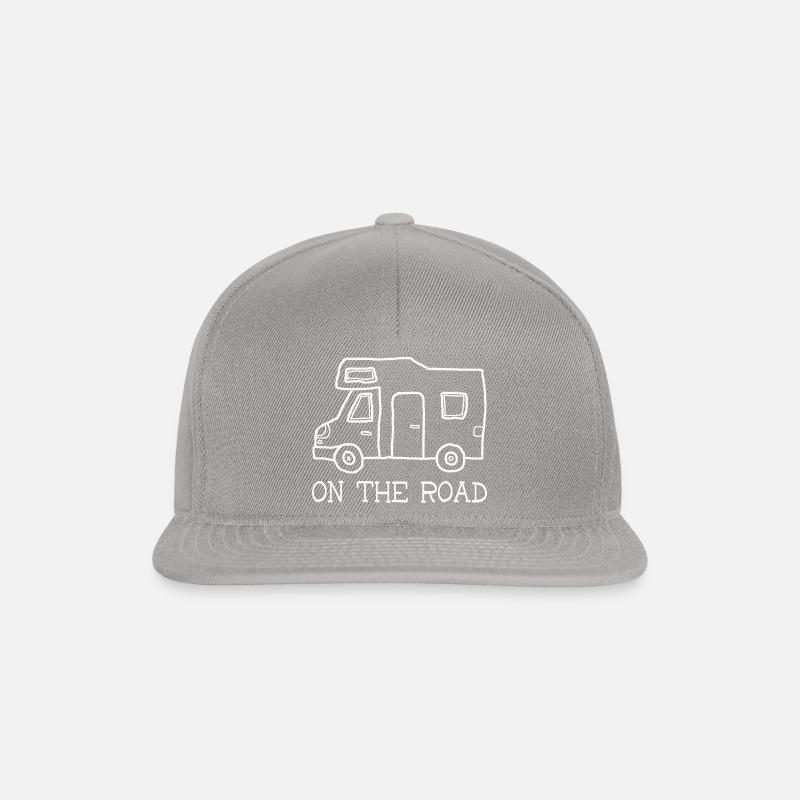 Unterwegs - Snapback Cap - Graphit/Graphit