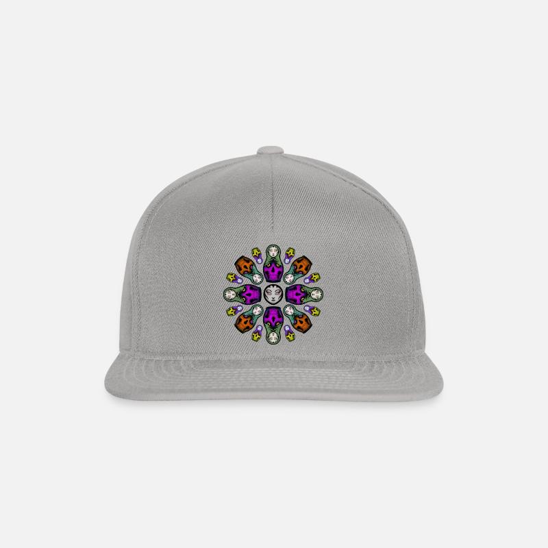 Matroschception - Snapback Cap - Graphit/Graphit