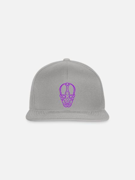 Skullorna 2 - Snapback Cap - Graphit/Graphit