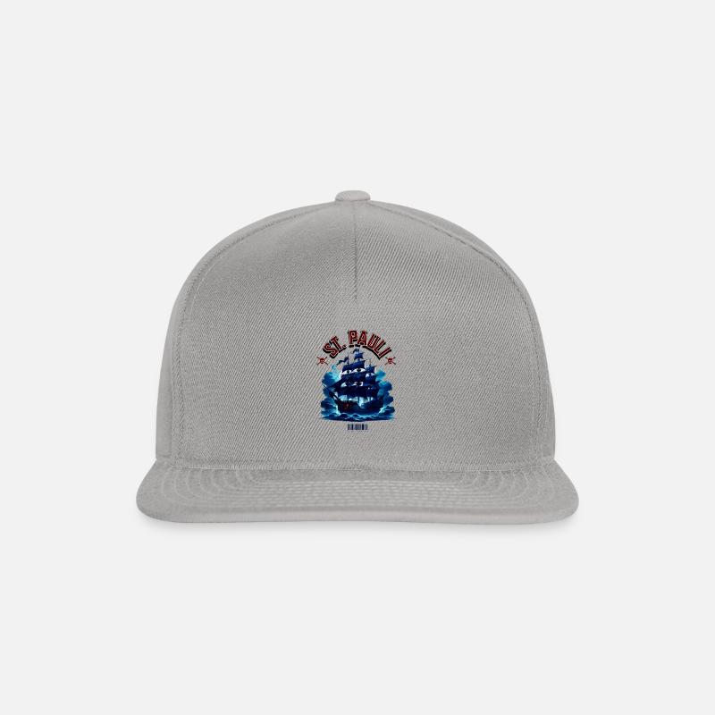 St Pauli Kogge - Snapback Cap - Graphit/Graphit