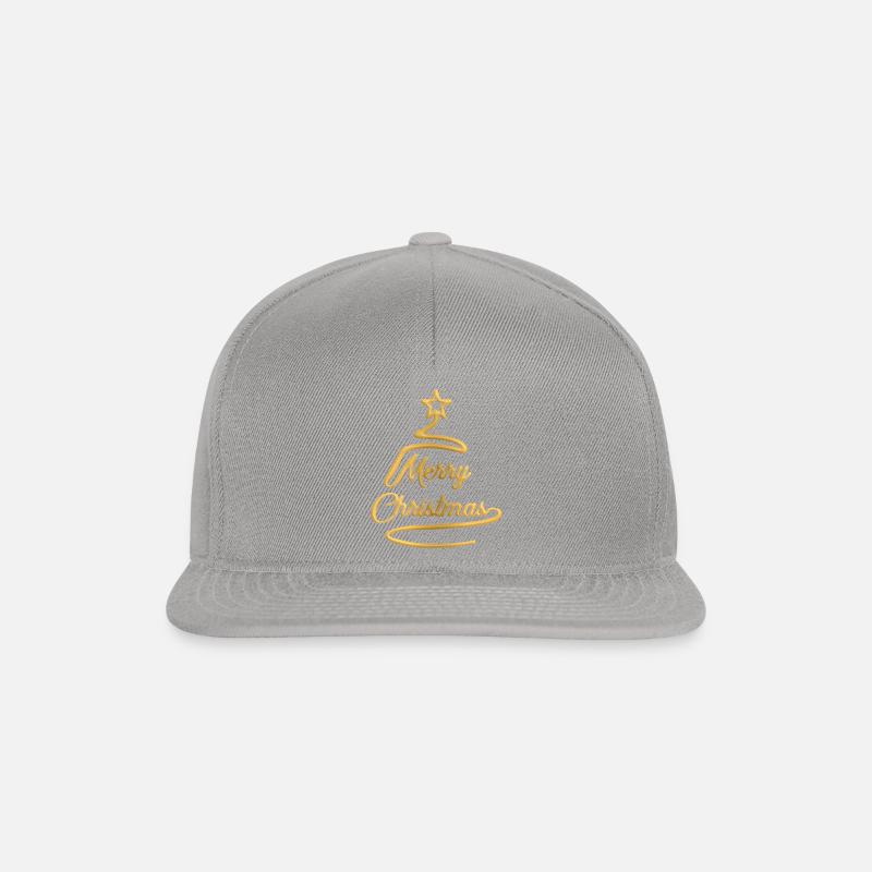 Joyeux Noël - Casquette snapback - graphite/graphite