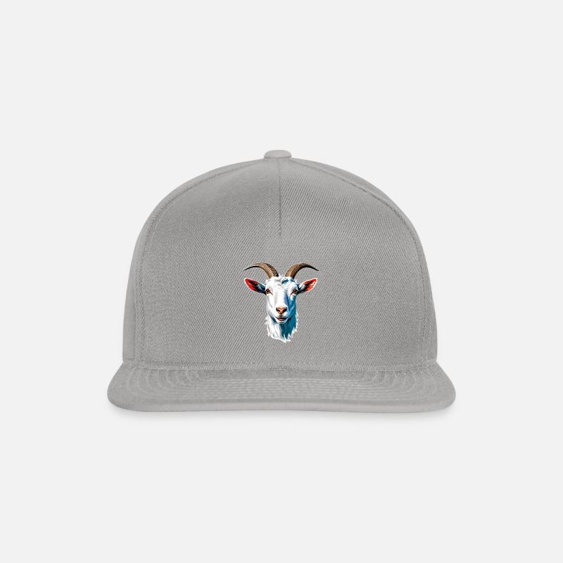 Ziegenbock - Snapback Cap - Graphit/Graphit