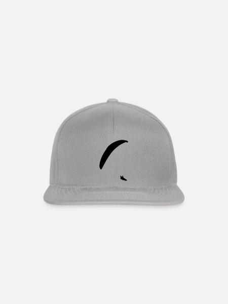 gleitschirm klein - Snapback Cap - Graphit/Graphit