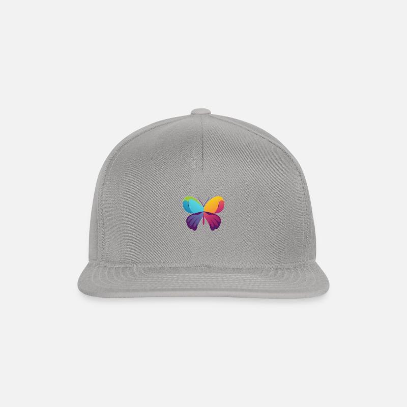 Butterfly - Snapback Cap - graphite/graphite