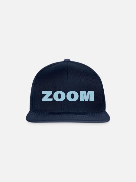 ZOOM - Snapback Cap - Navy/Navy