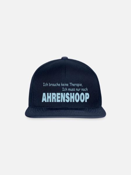 Therapie AHRENSHOOP - Snapback Cap - Navy/Navy