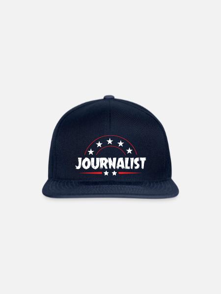 Journalist Beruf - Snapback Cap - Navy/Navy