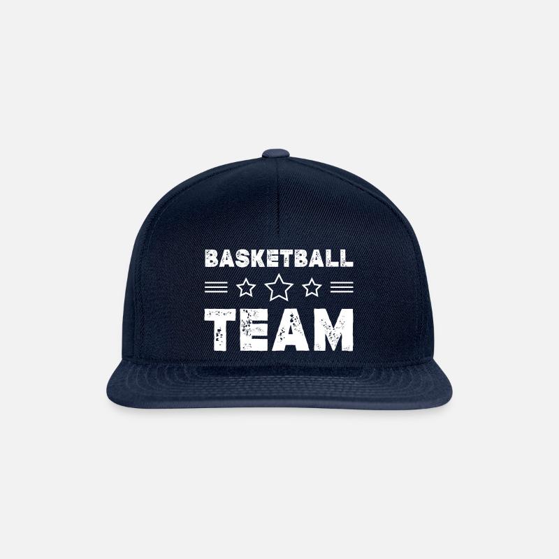 Équipe de basket-ball - Casquette snapback - marine/marine