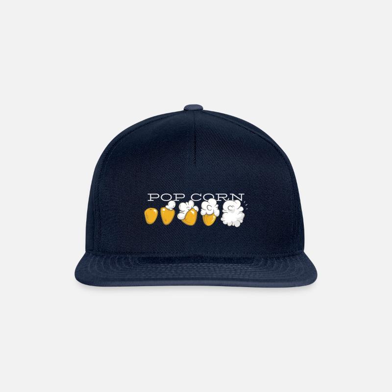 Popcorn Evolution - Snapback Cap - Navy/Navy