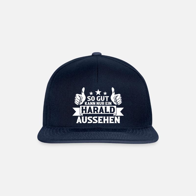 Harald - Snapback Cap - Navy/Navy