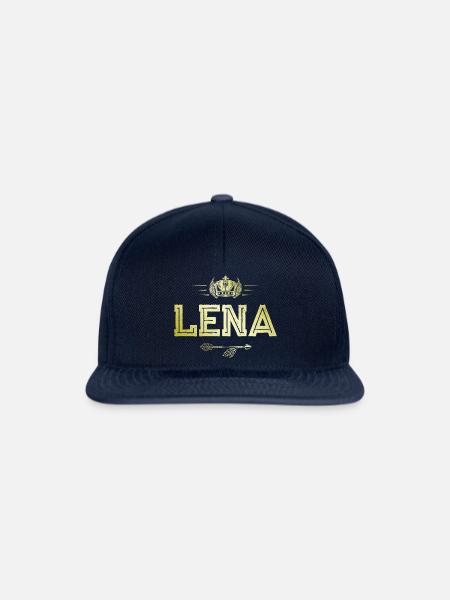 Lena - Snapback Cap - Navy/Navy