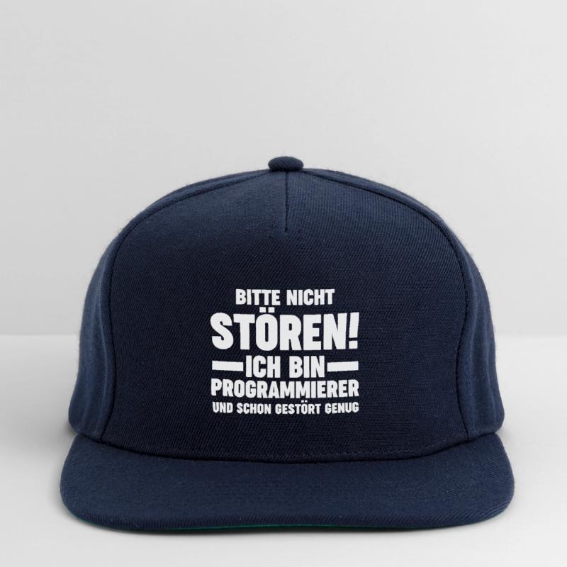 Programmieren Entwickler Coder Programmierer Snapback Cap