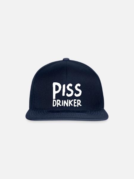 Piss Drinker 26 - Snapback Cap - Navy/Navy