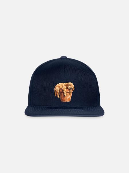 Siesta Welpe - Snapback Cap - Navy/Navy