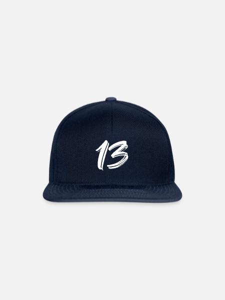 13 - Snapback Cap - Navy/Navy
