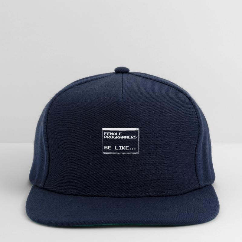 Developer Coder Programmer Funny Snapback Cap