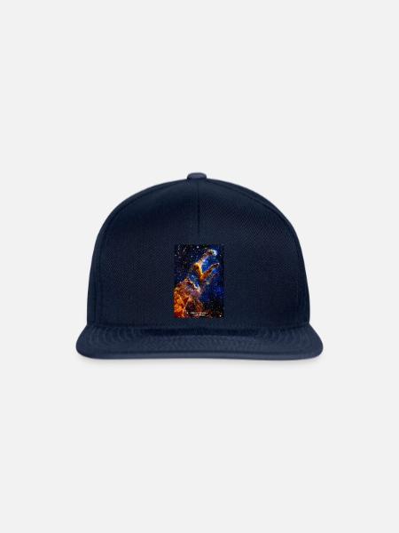 Pillars of Creation (Eagle Nebula) - Snapback Cap - Navy/Navy