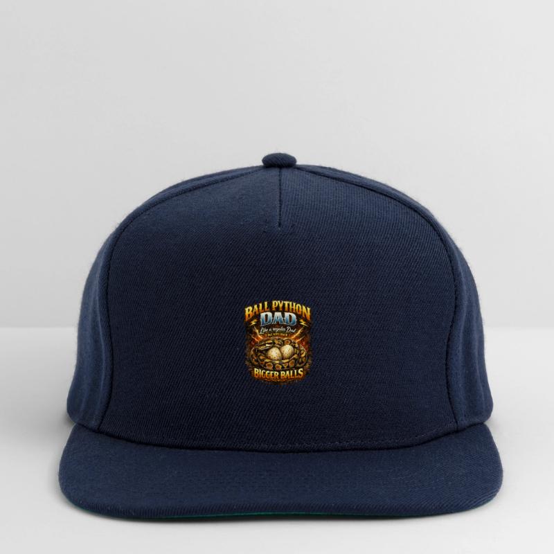 Ball Python Dad Größere Eier Königspython Besitzer Snapback Cap